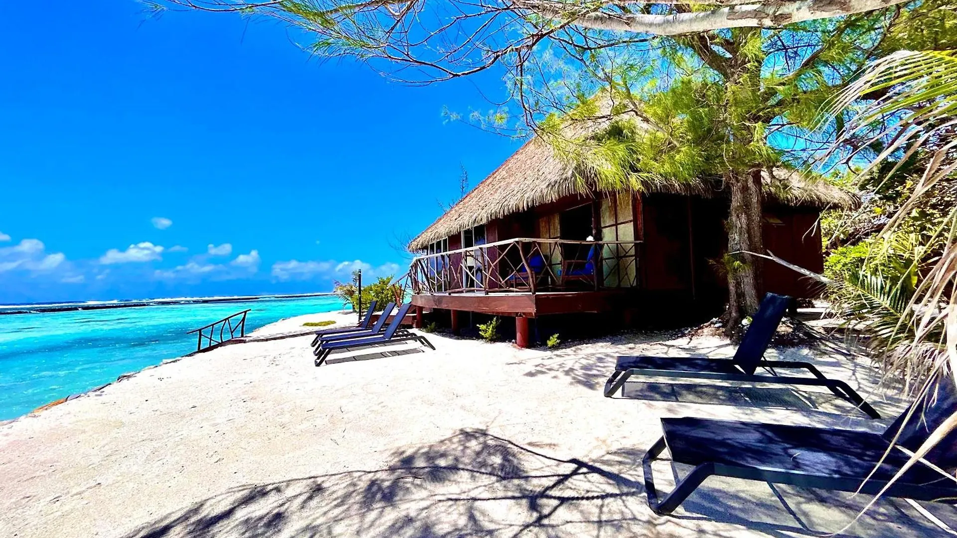 Hotel Eden Private Island Tahaa Patio