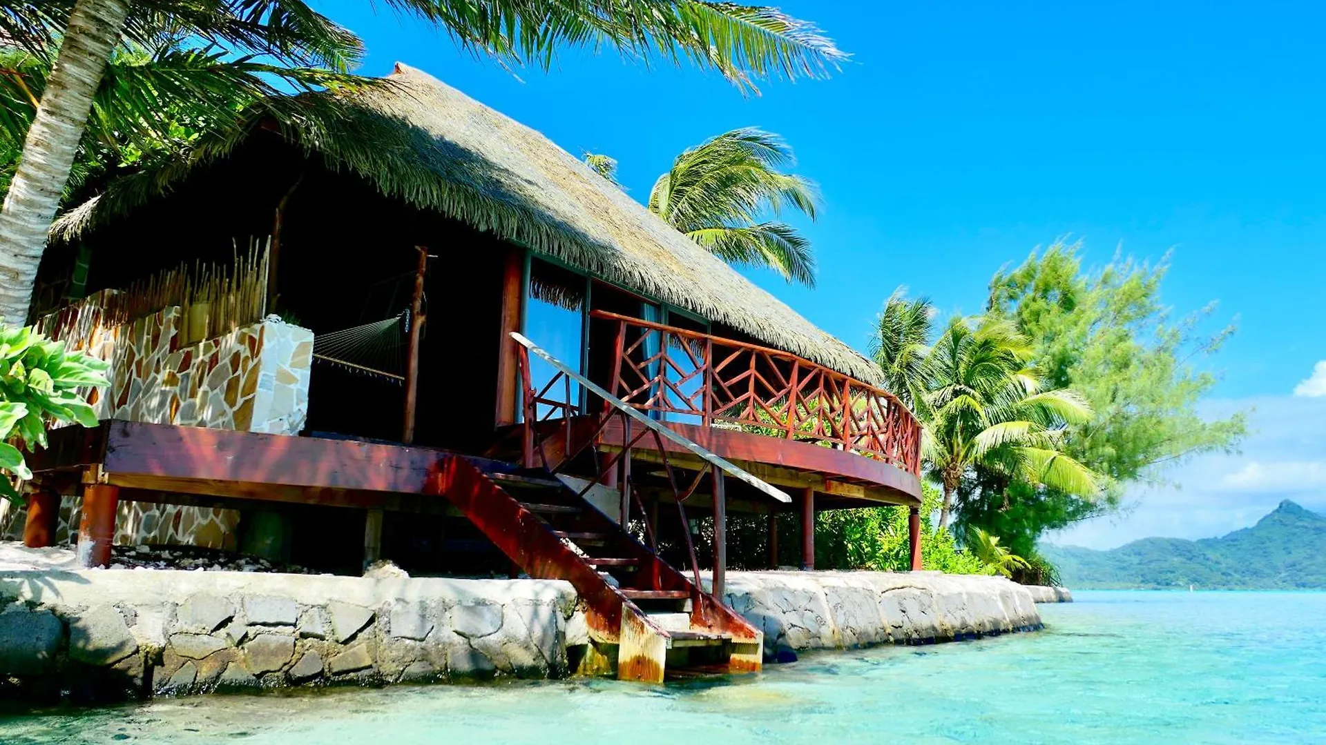 Hotel Eden Private Island Tahaa Patio  Patio (Tahaa)