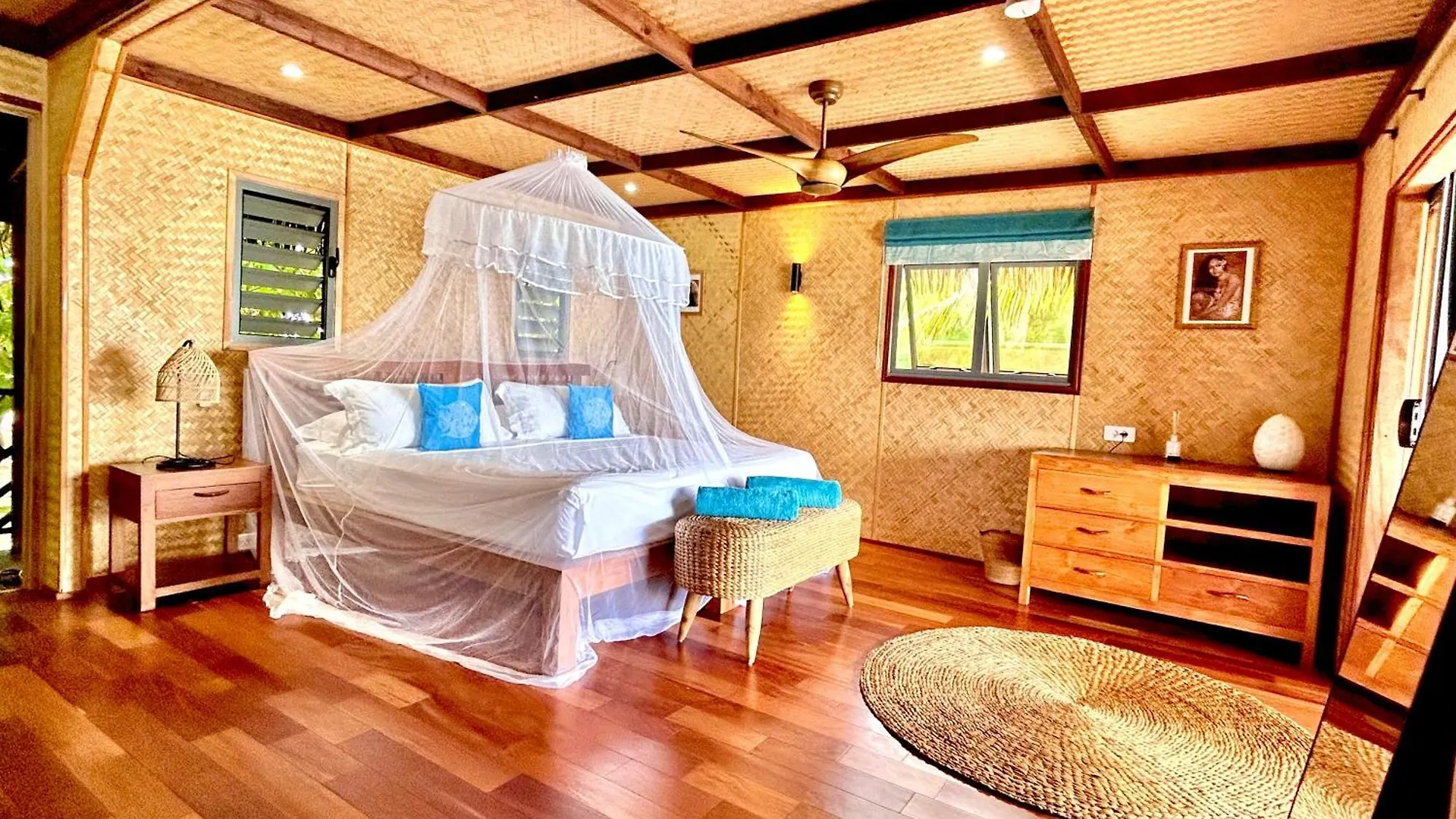 ****  Hotel Eden Private Island Tahaa Patio  Polinesia Francese